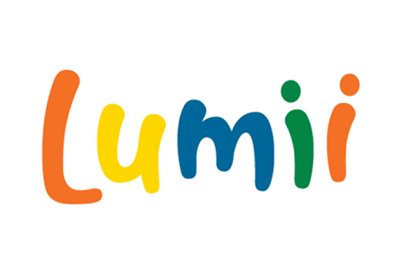 Colorful logo for Lumii
